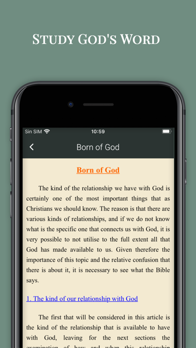 Bible Studies in Depth Screenshot