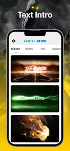 Gaming Intro Maker screenshot #8 for iPhone