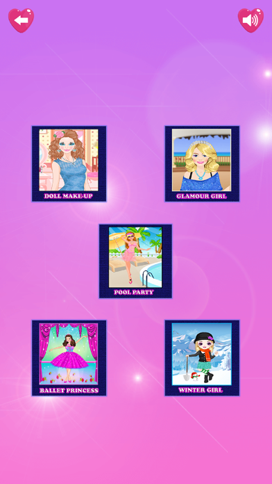 College Girls Team Dress Up Screenshot