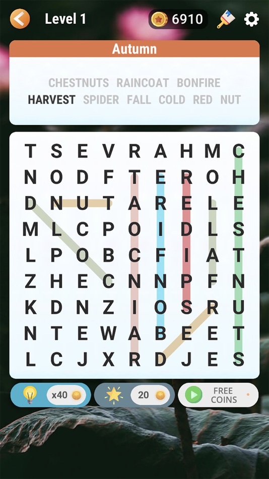 #7. Word Search - Find Hidden Word (iOS) By: Dai Nguyen