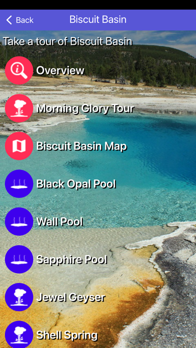 Yellowstone Nat'l Park Tour Screenshot