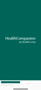 HealthCompanion by HealthComp screenshot #1 for iPhone