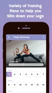 30 day leg challenge iphone screenshot 4