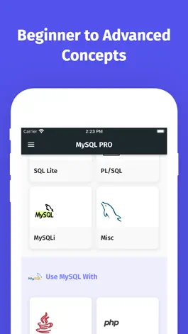 Game screenshot Learn MySQL Database Offline hack