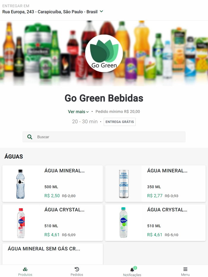 Go Green Bebidas
