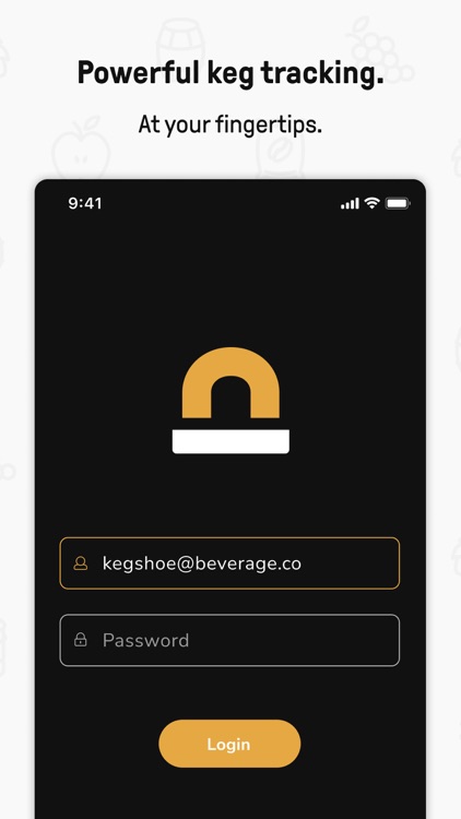 Kegshoe - Keg Tracking