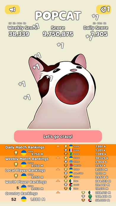 PopCat Click Screenshot