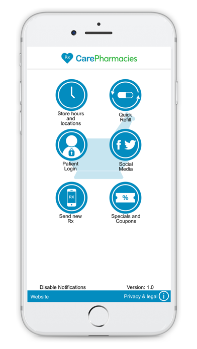 Care Pharmacies Screenshot
