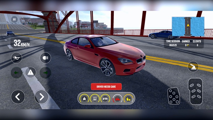 Taxi Car Drive & Parking Sim + screenshot-3