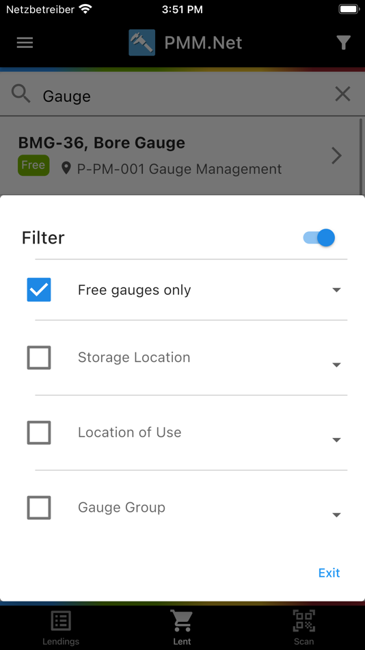 #3. Gauge Management PMM.Net (iOS) 由: CAQ AG Factory Systems