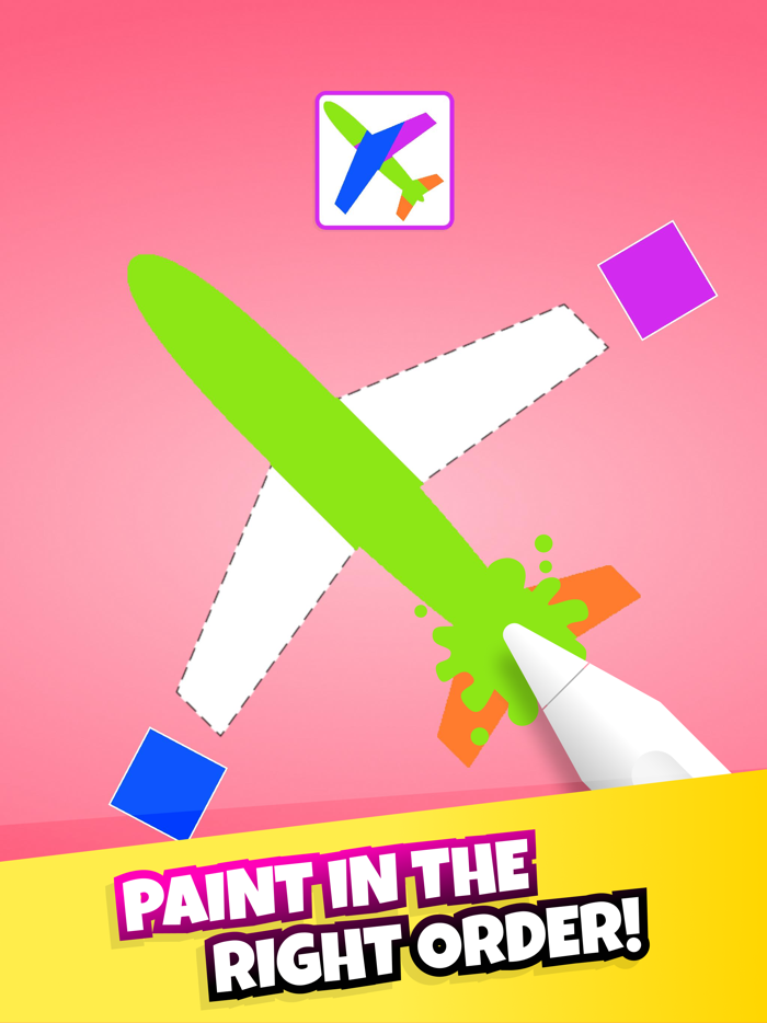 Color Shape Layering Puzzle