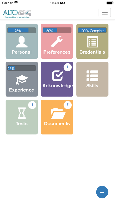 Alto Staffing Screenshot