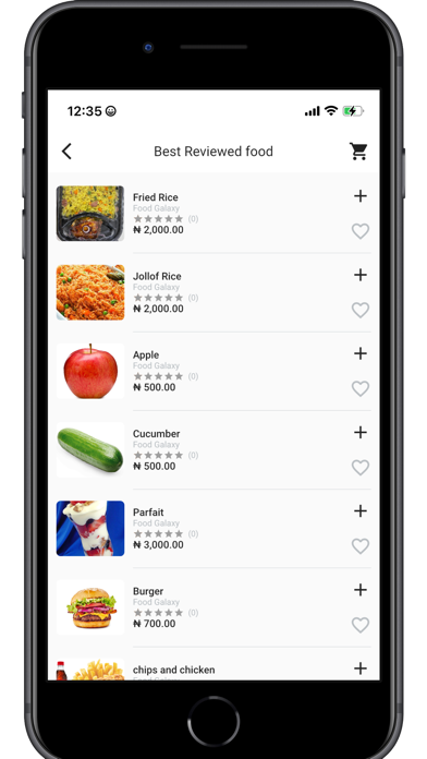 Food Galaxy Screenshot