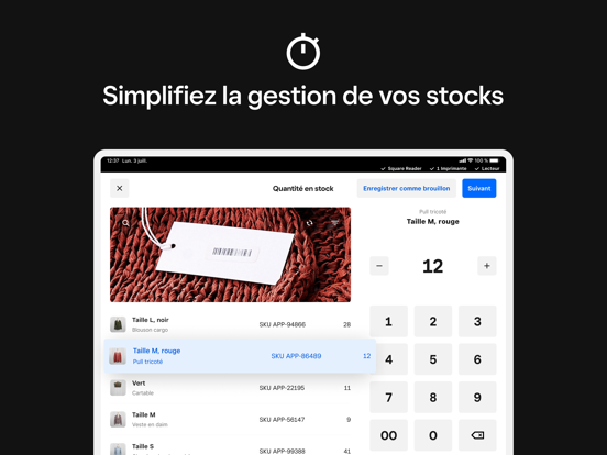 Screenshot #6 pour Square : PDV pour détaillants