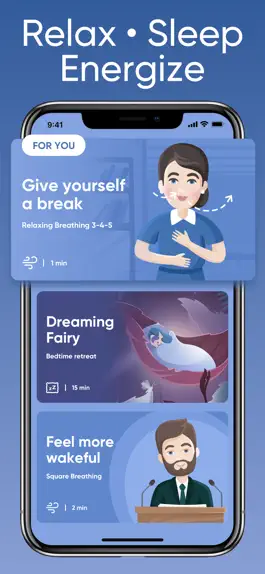 Game screenshot Breathe & Sleep – BreathCoach+ hack