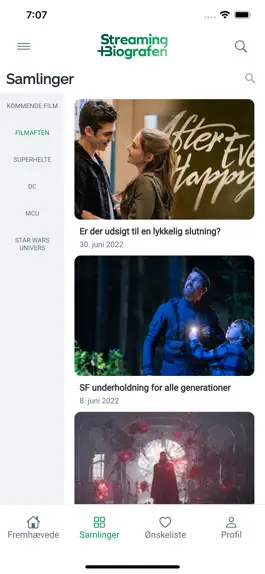 Game screenshot Streaming og biografen apk