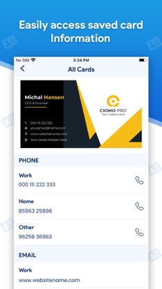 Card Scanner - Business Card screenshot 3