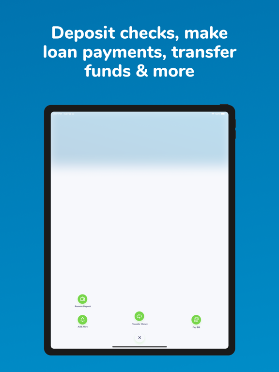 Riverways FCU iPad screenshot 7 - Finance app