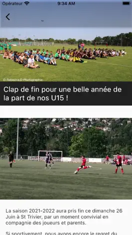 Game screenshot FC Dombes Bresse apk