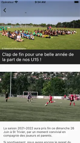 Game screenshot FC Dombes Bresse apk