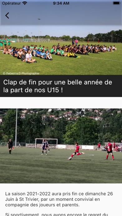 Screenshot #2 pour FC Dombes Bresse