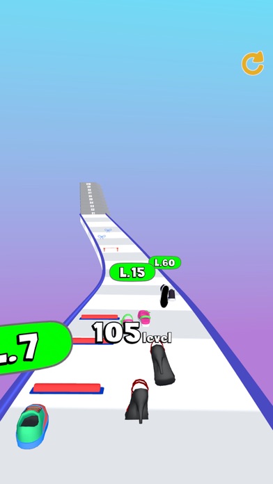 Shoe Race! Screenshot