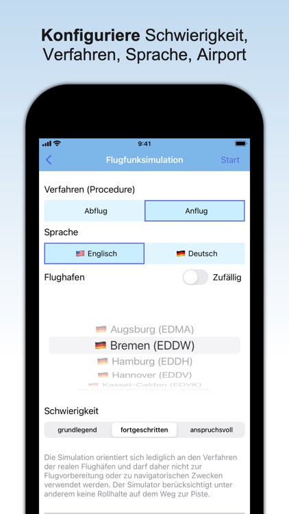 Flugfunktrainer