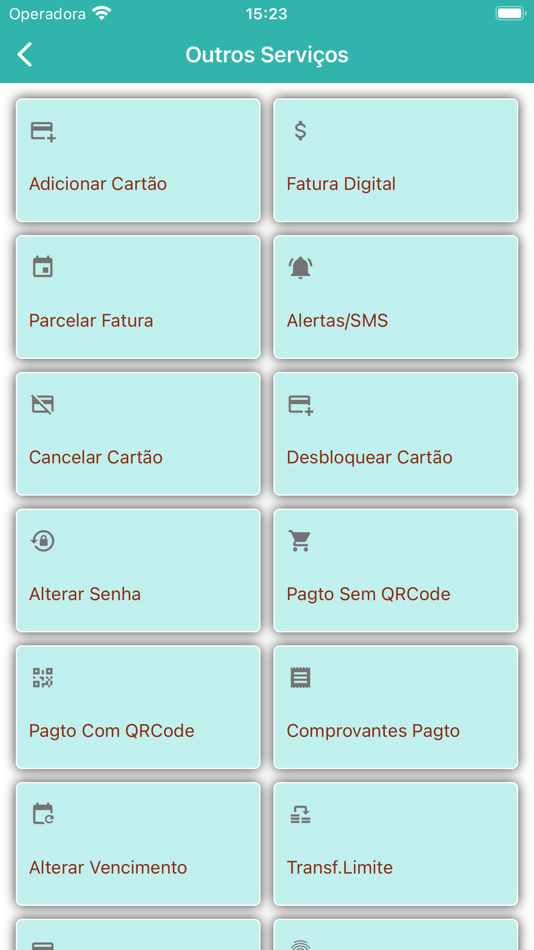 #8. Cartão Credsimpli (iOS) Av: Algorix Sistemas de Informática