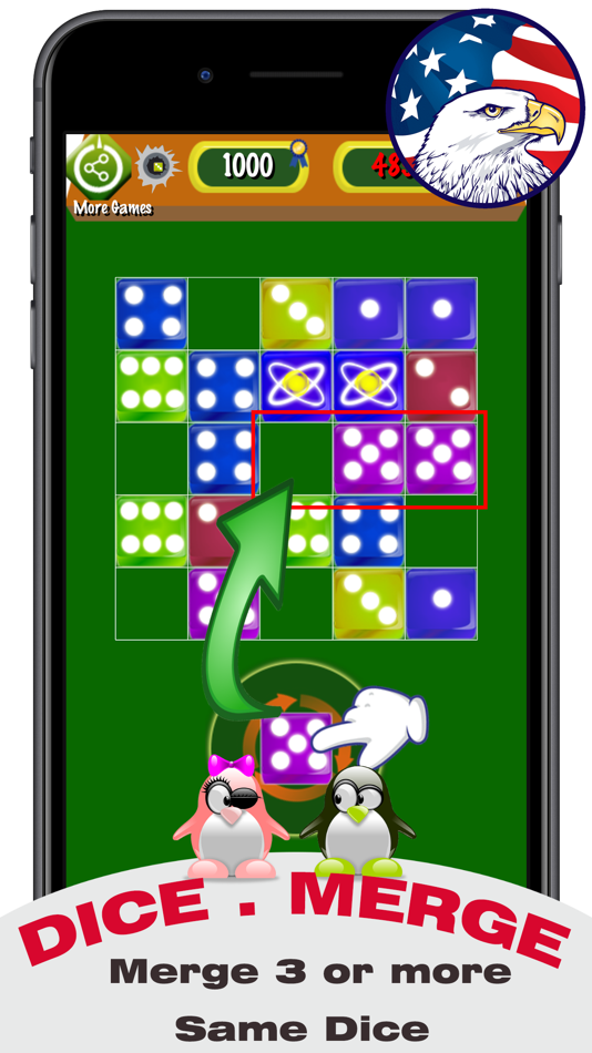 Fun 7 Dice: Drag n Merge Games - 1.32 - (iOS)