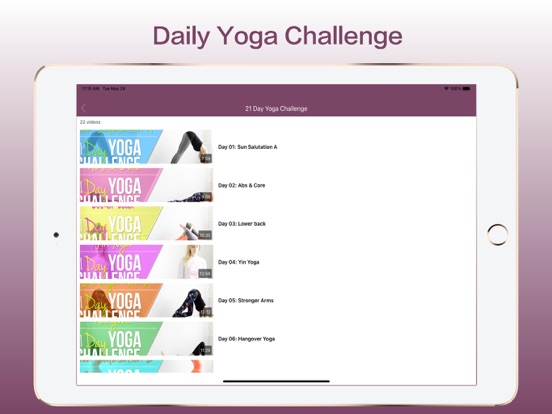 Screenshot #5 pour Yoga Workout-Do Yoga At Home
