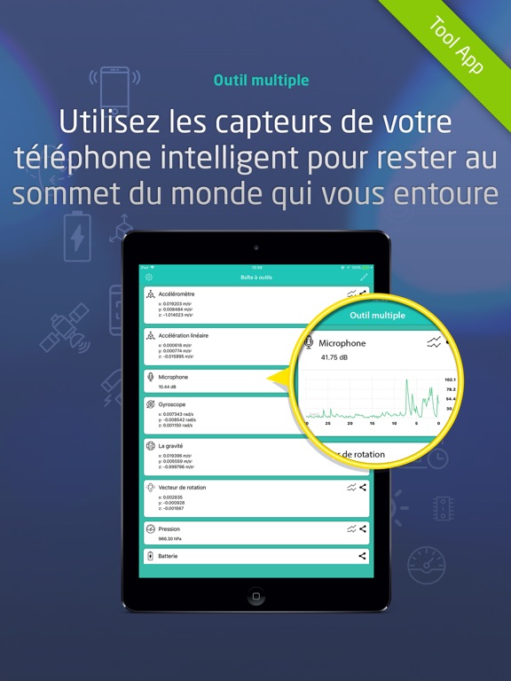 Screenshot #4 pour Capteurs Multi-outil