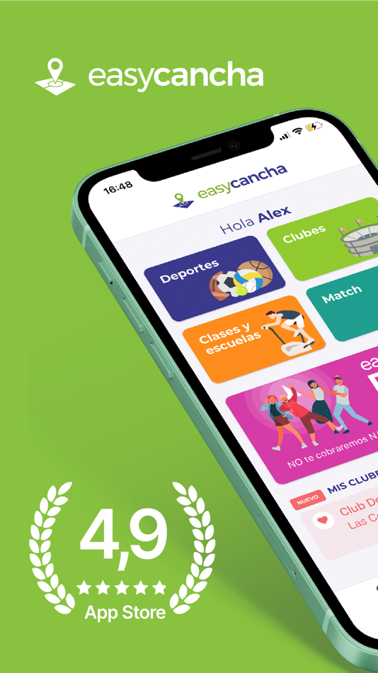 #1. easycancha (iOS) 由: RODA