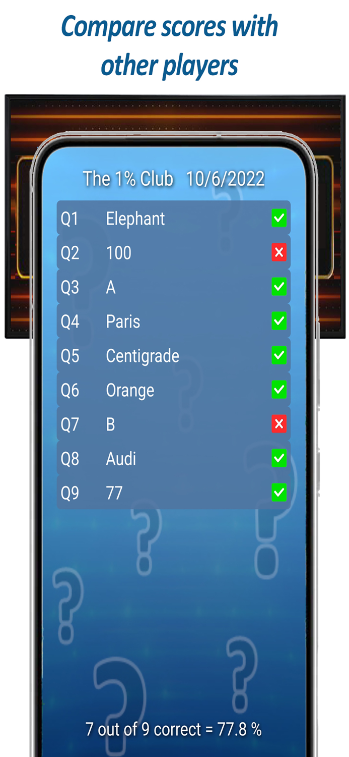 Play Along TV Quiz Companion