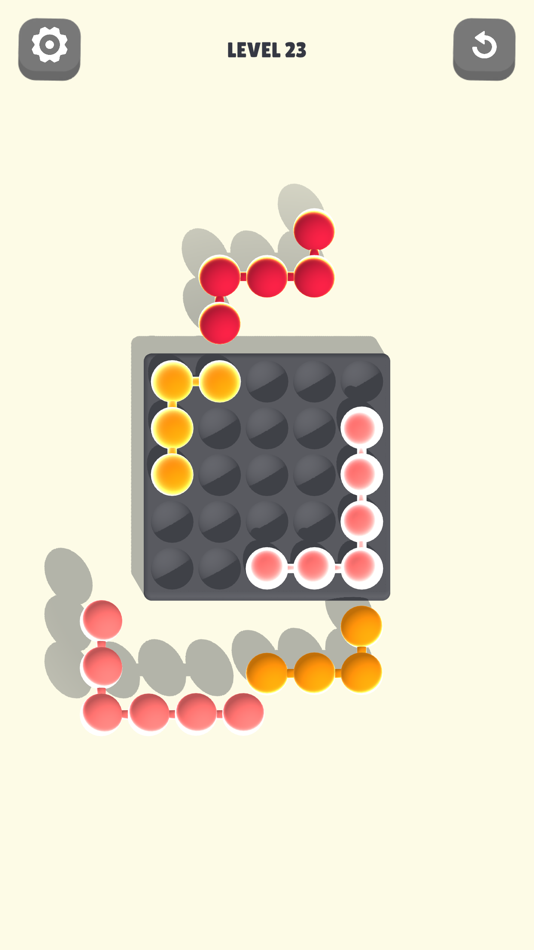 #4. Pinlog Puzzle (iOS) 由: Broken Mug Studio