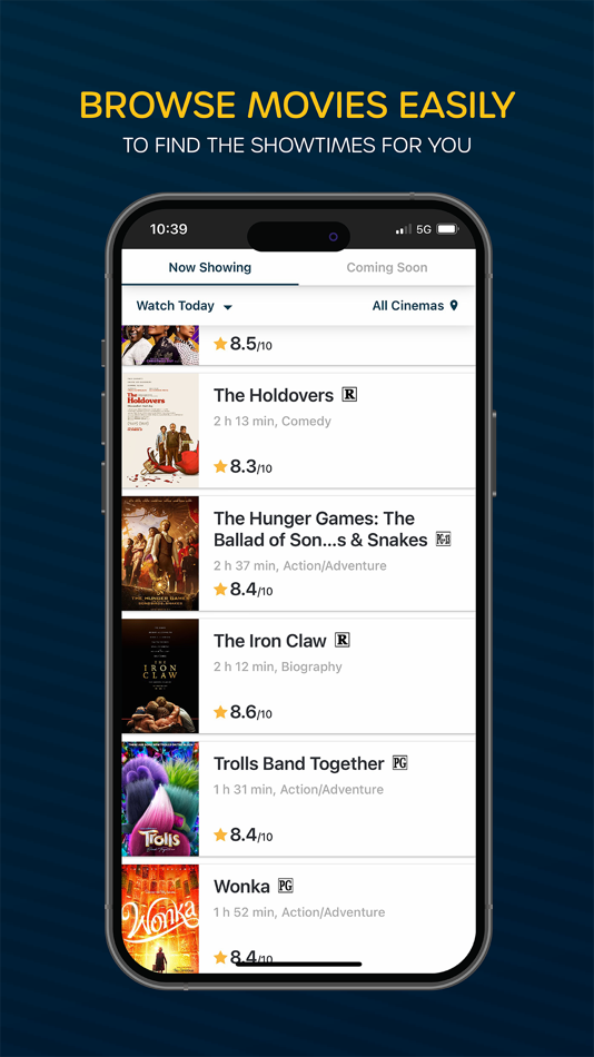 #5. MJR Theatres (iOS) 来自: MJR Group LLC