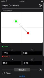 slope calculator plus iphone screenshot 3