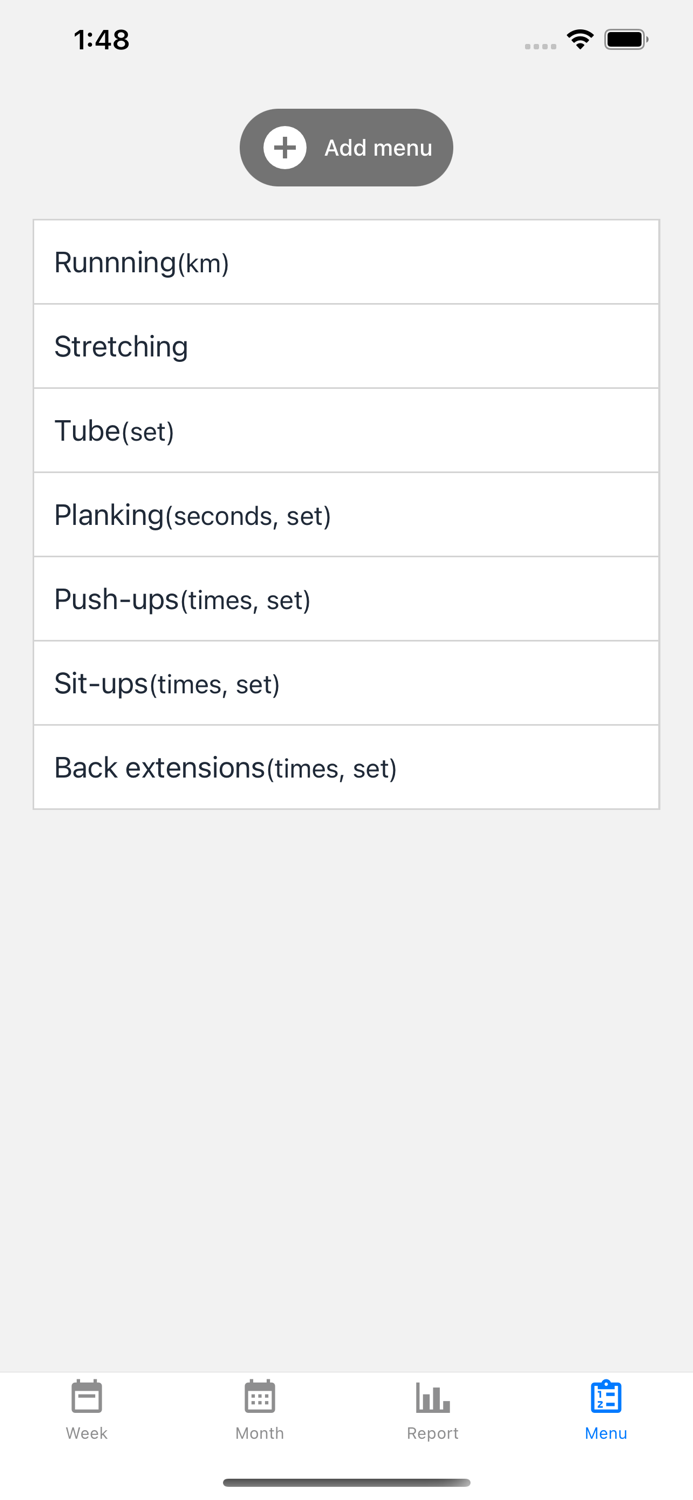 My Training Log Daily
