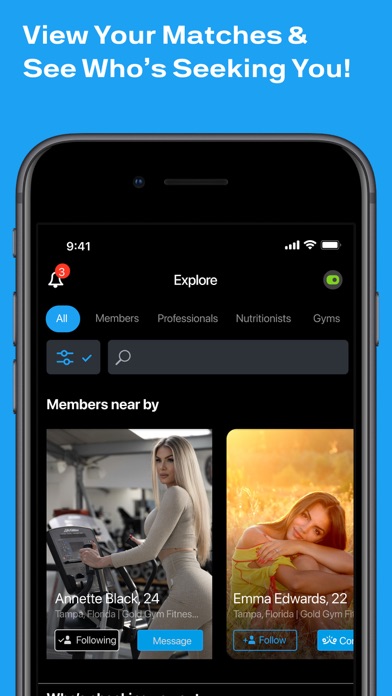 TeamUp Fitness Screenshot