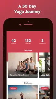 30 days of yoga iphone screenshot 2