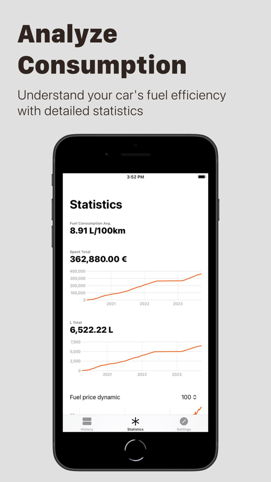 #3. Simple Fuel Tracker (iOS) 由: Nikita Cherednikov