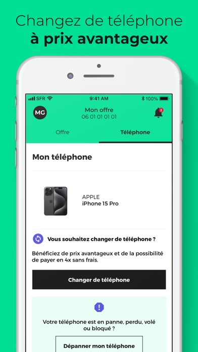RED & Moi App screenshot