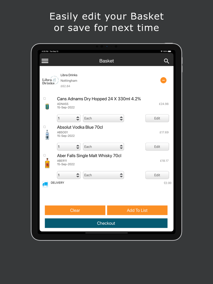 Libra Drinks By Adventoris