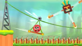 Game screenshot Red Roller Ball Adventure Game apk