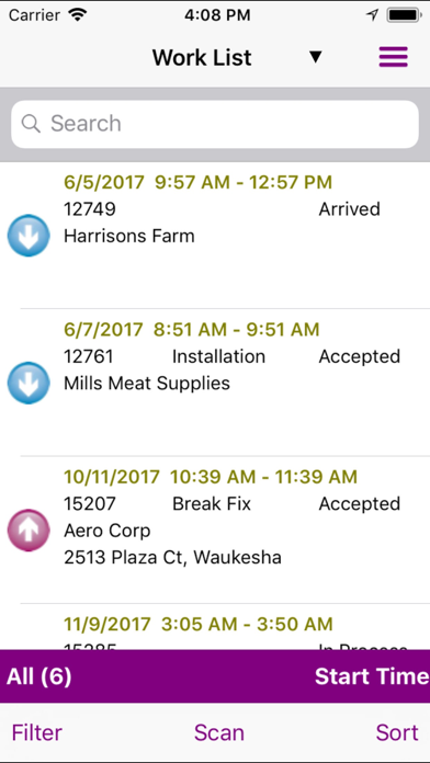 App screenshot