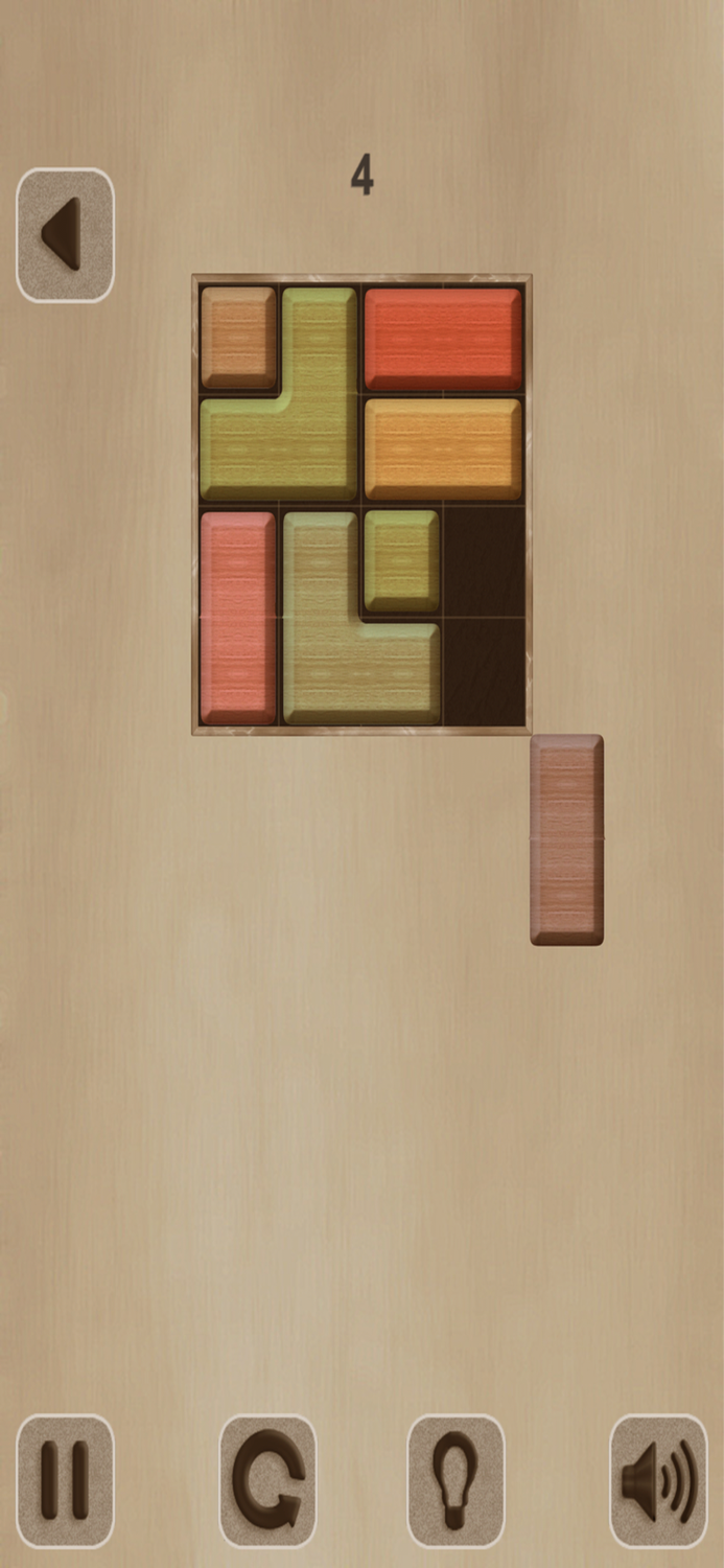 Rotate block. Puzzle