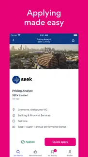 seek jobs - job search iphone screenshot 2