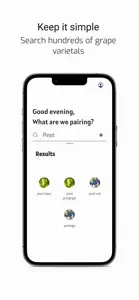 Grape Base: Wine Pairings screenshot #1 for iPhone