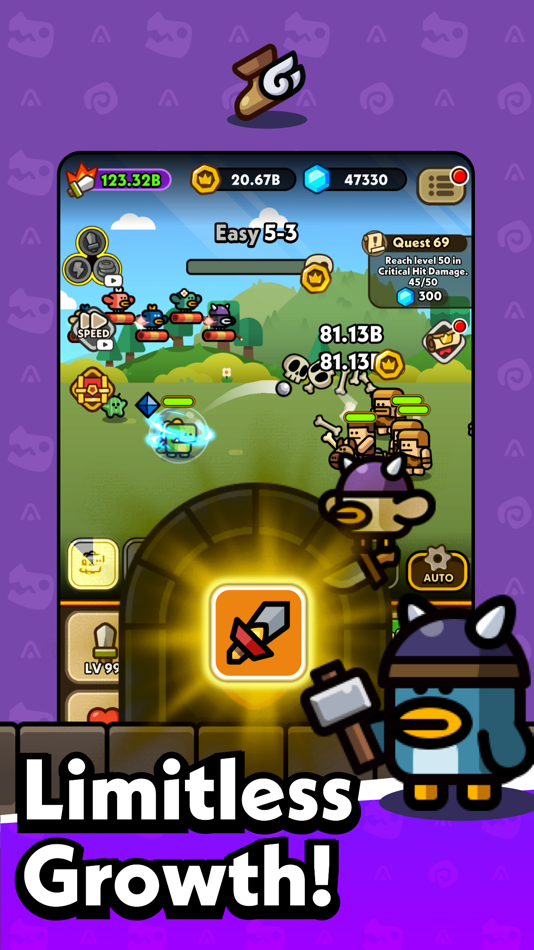 #3. Hero Dino®: Idle RPG (iOS) 来自: NLABSOFT Co., Ltd.