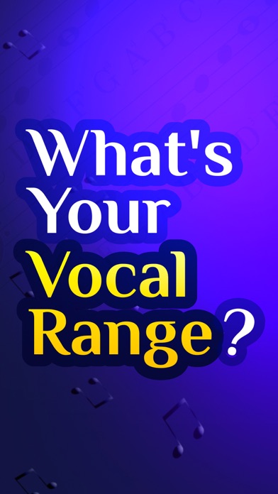 Sing Whiz - Vocal Range Test Screenshot