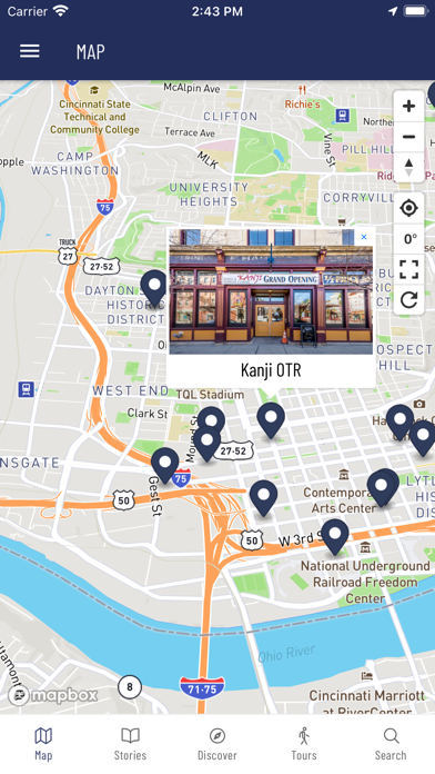 Cincinnati Sites & Stories Screenshot